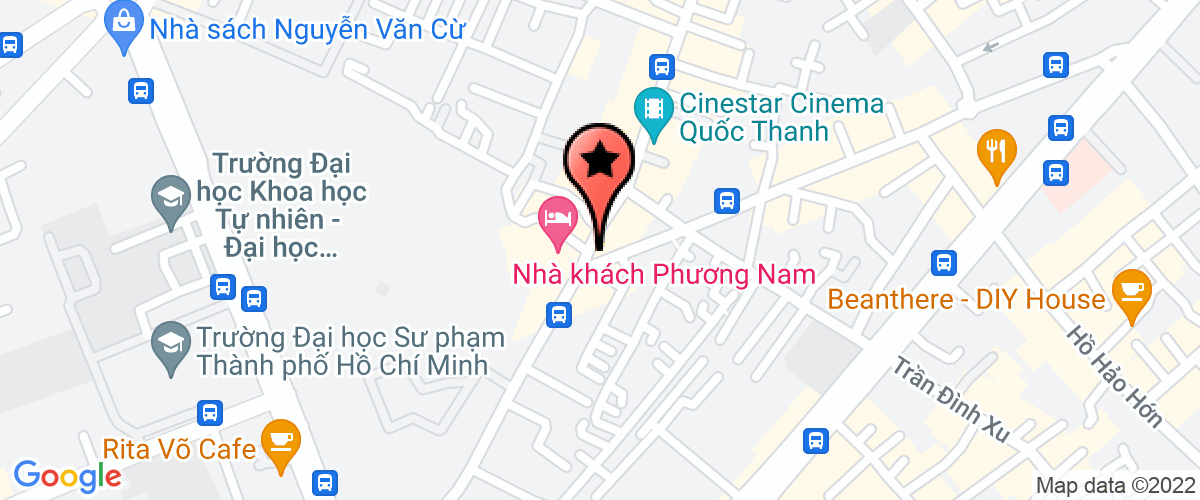 Map go to Phau Thuat Tham My Vip International Company Limited