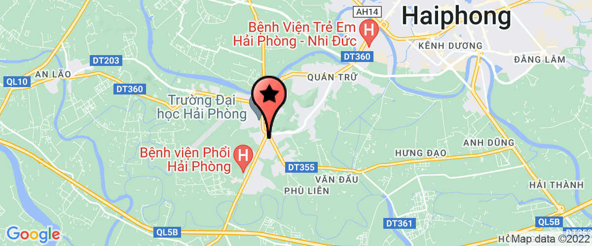 Bản đồ đến Công Ty TNHH Xuất Nhập Khẩu Dong Hao