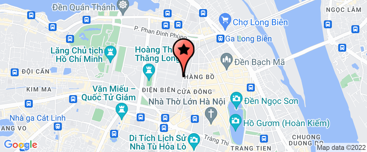 Map go to thuong mai quang cao P.A.N Company Limited