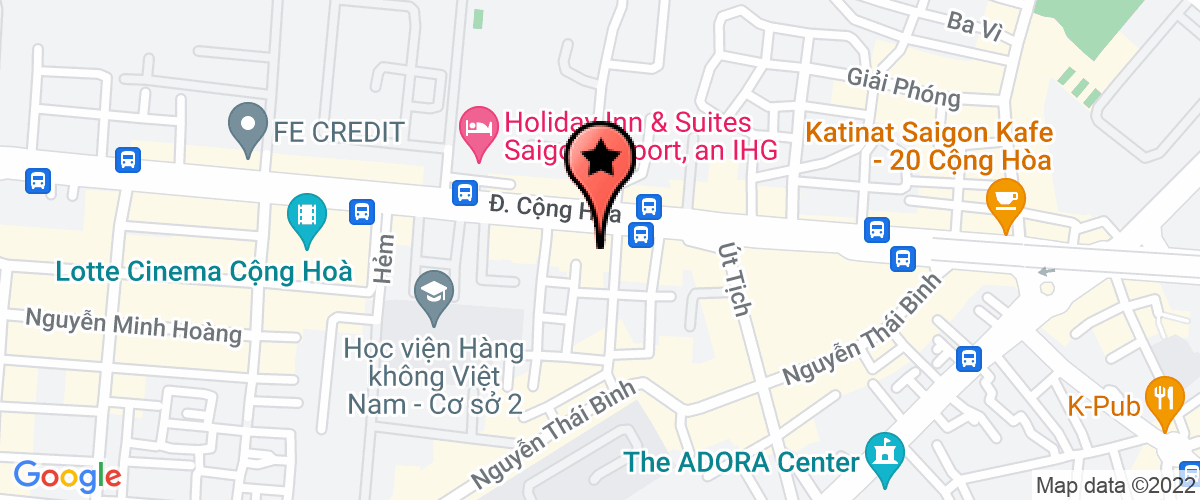 Map go to Hung Tin Real Estate Services Company Limited