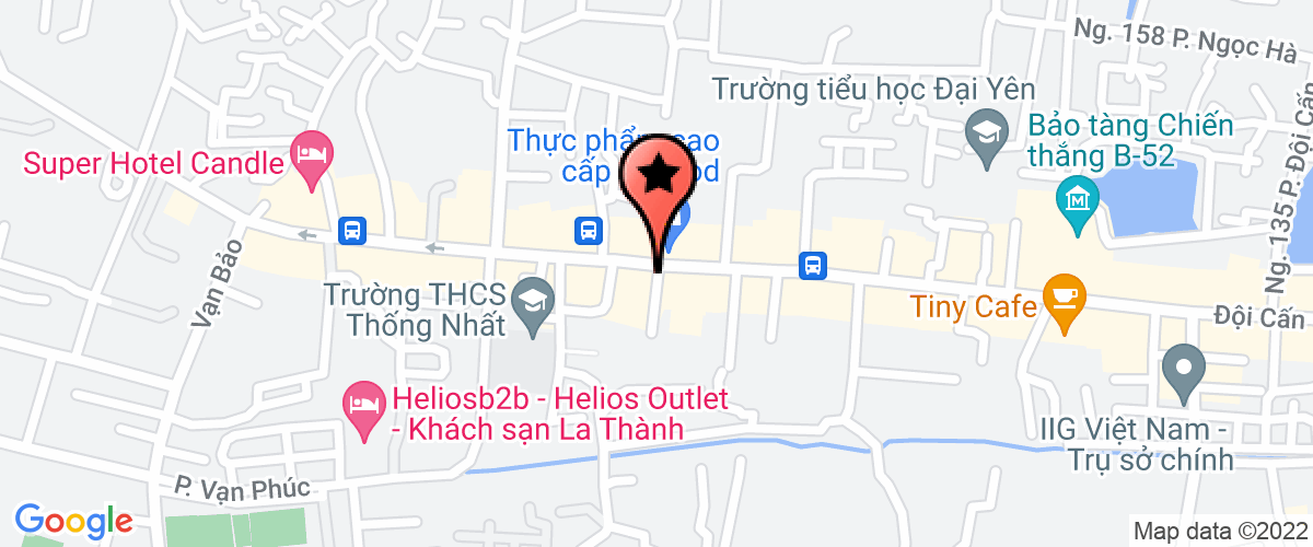 Map go to Gia Bao Hoan My Company Limited
