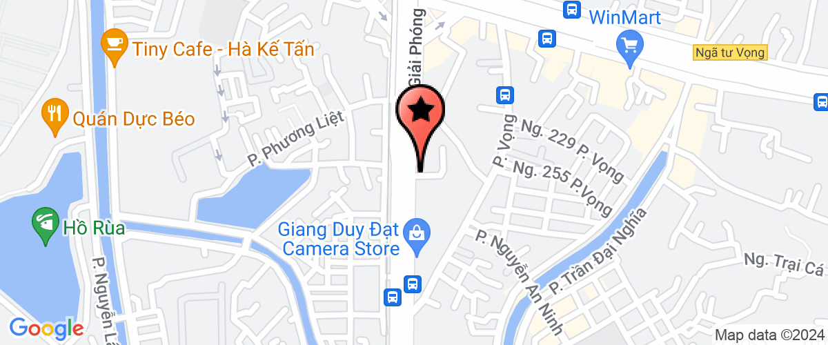 Map go to Nhat Nguyen Tourist Trading Service Company Limited