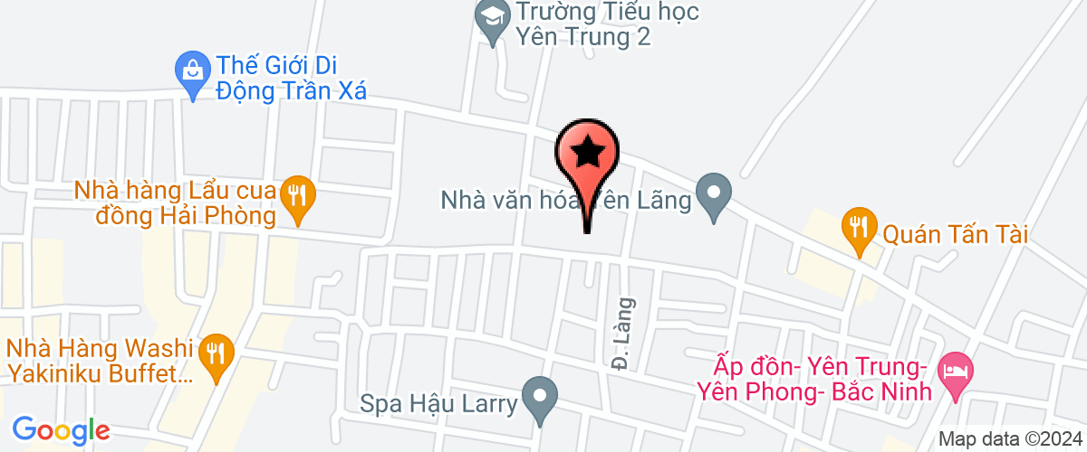 Map go to Yen Trung so 2 Elementary School