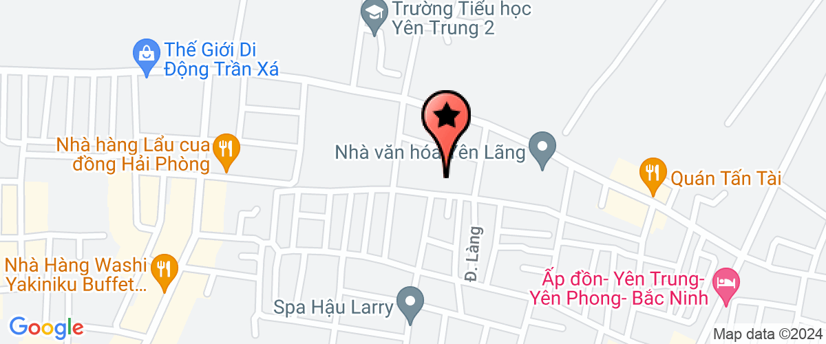 Bản đồ đến Trường tiểu học Yên Trung số 2