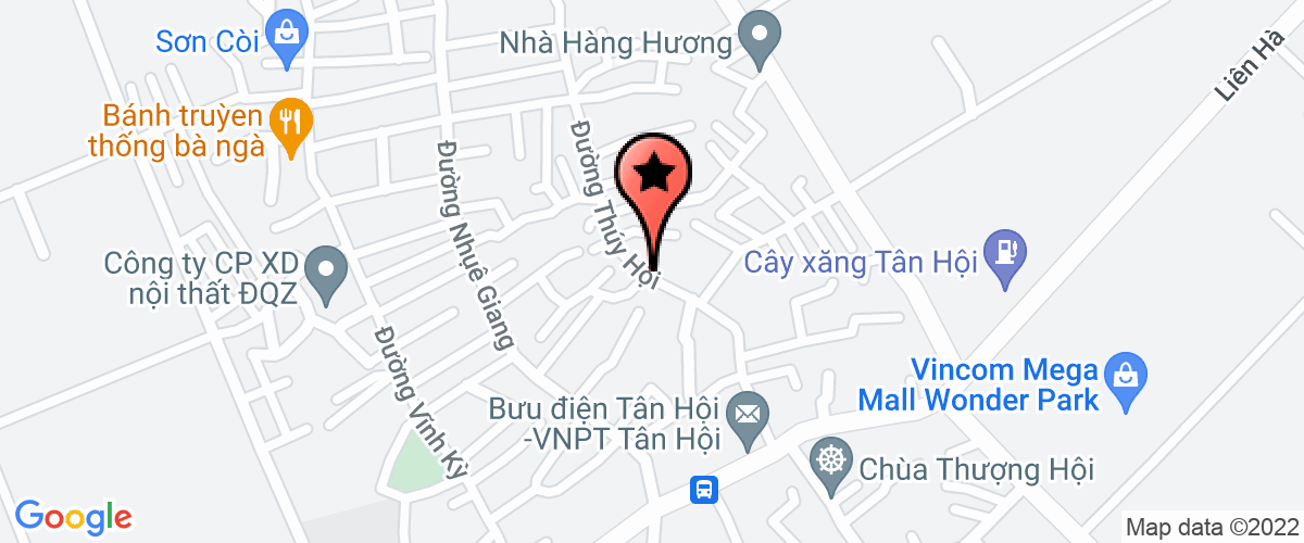 Map go to Huy Hiep Investment and Service Company Limited