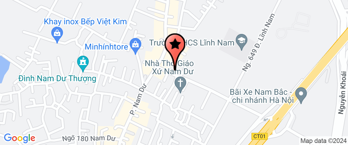 Map go to Thanhnam Digital Technology Joint Stock Company