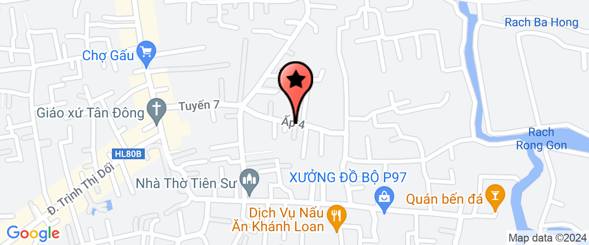 Map go to nong khoang san Thanh Kiep Company Limited