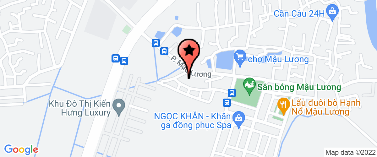 Map go to Nam Hai Anh Construction Joint Stock Company
