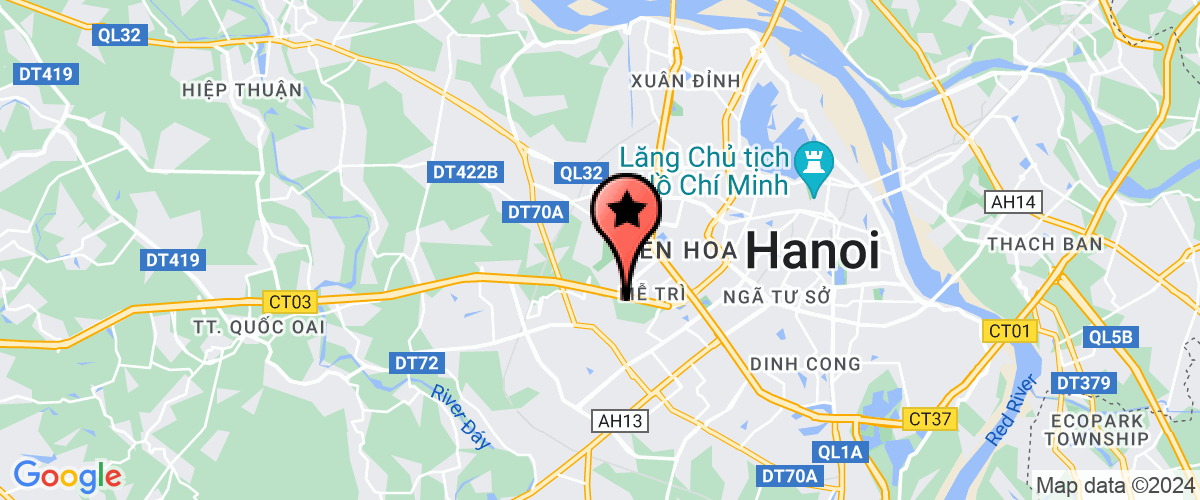 Map go to Apg VietNam Construction Company Limited