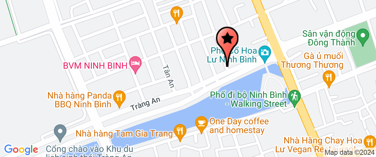 Map go to Huong Binh Production Service Private Enterprise