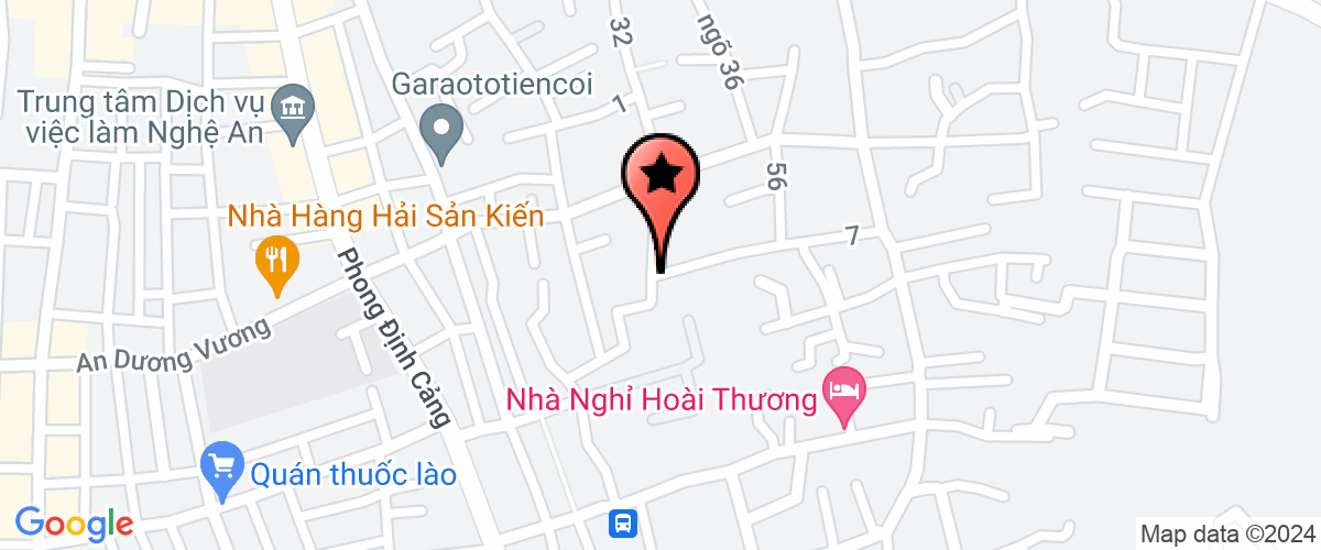 Map go to Vinh Anh Private Enterprise
