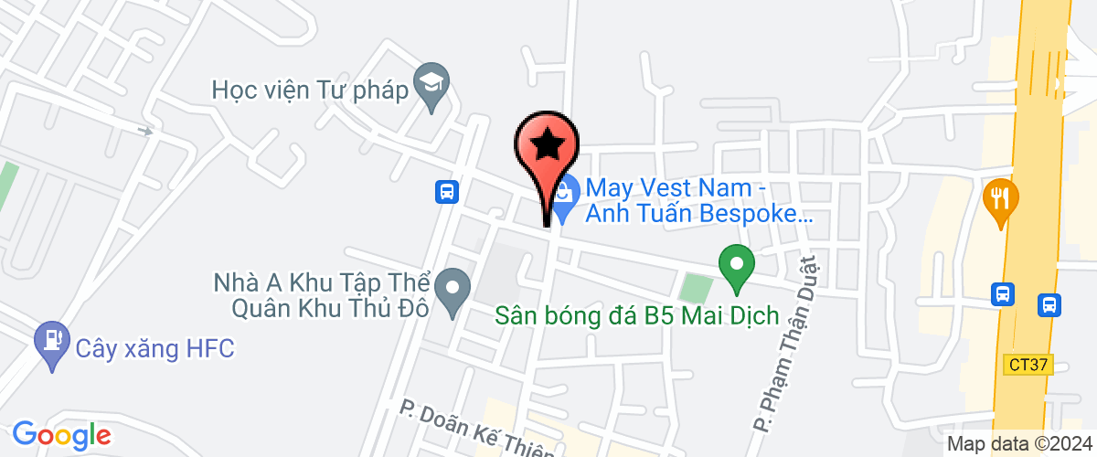 Bản đồ đến Công Ty TNHH Thương Mại Việt Tâm An