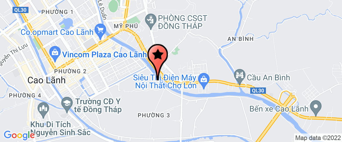 Map go to Hoang An Company Limited