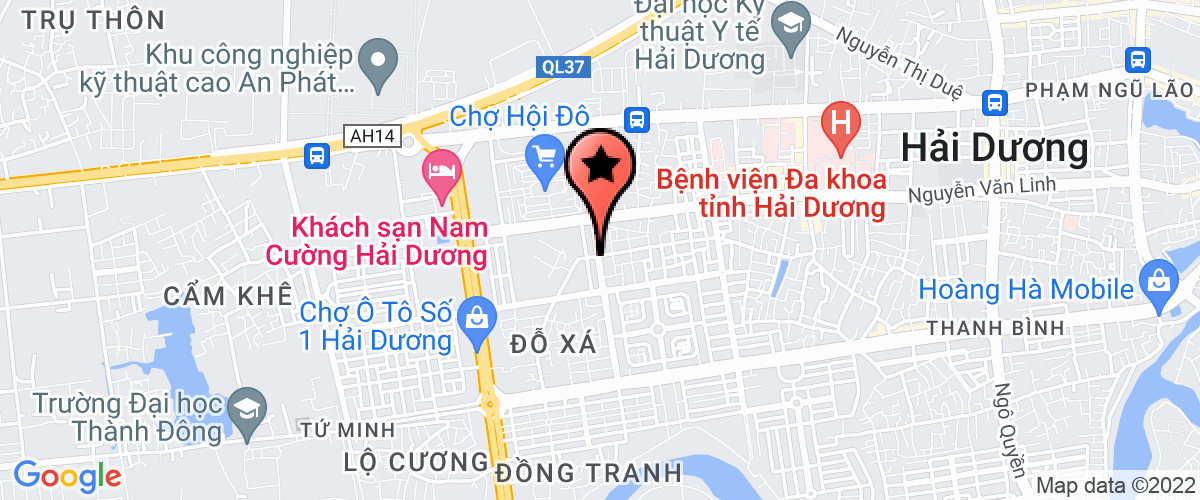 Map go to Minh Long Vn Trading and Construction Company Limited