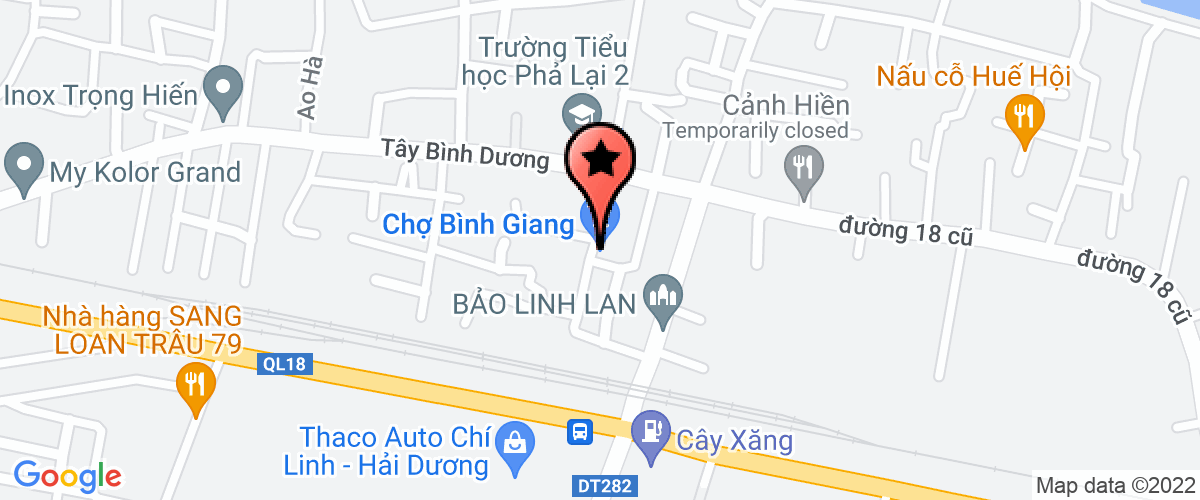 Map go to Luc Dau Giang Travel And Trading And Service Joint Stock Company