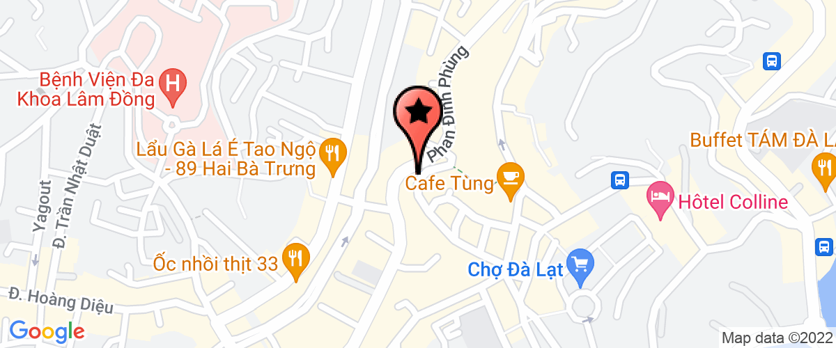Map go to Ho Gia Da Lat Company Limited