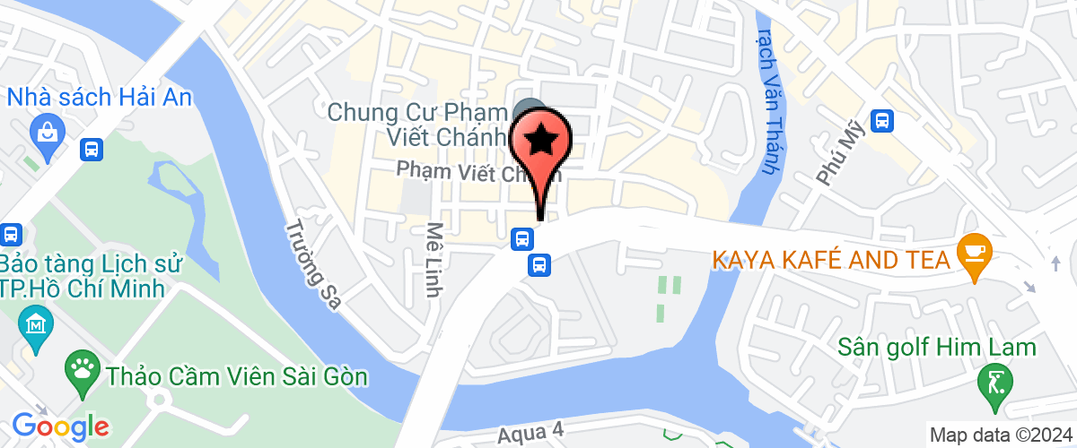 Map go to Sunyau Expo Viet Nam Company
