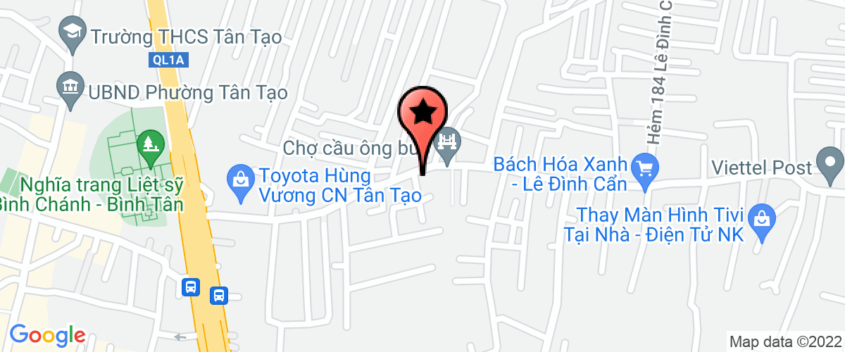 Map go to Bao Hoan Entertainment Service Company Limited