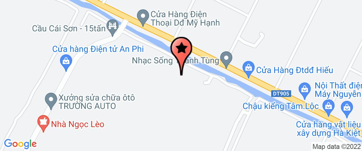 Map go to Hoang Lam Petroleum Private Enterprise