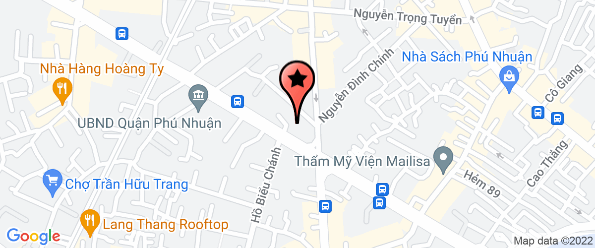 Map go to Representative office of Lan Thanh Company Limited