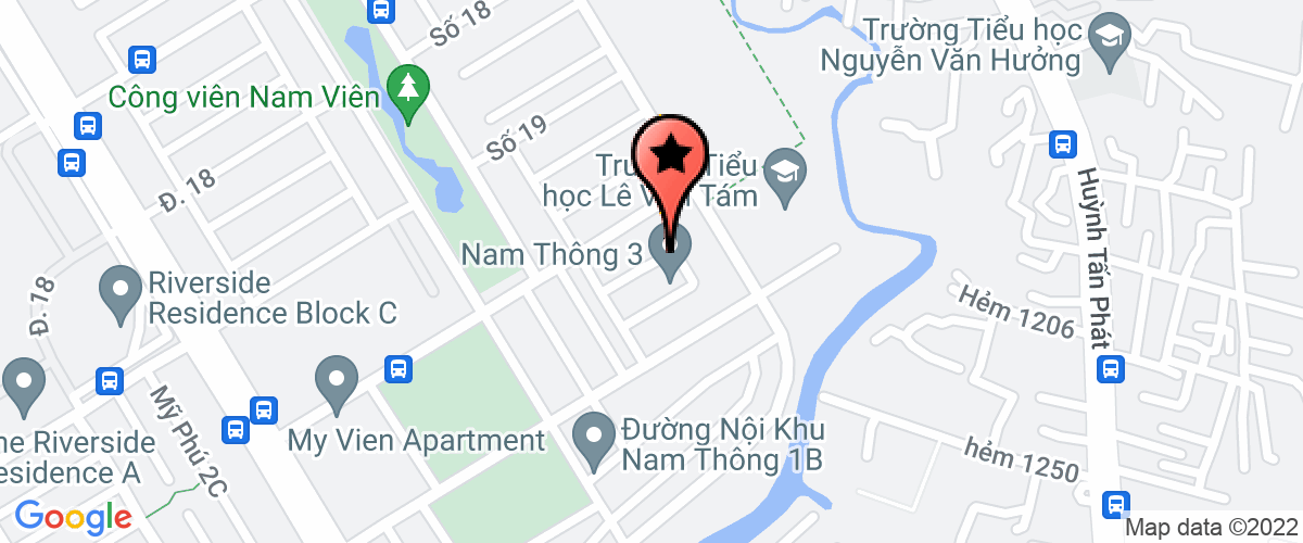 Map go to Trang My Sai Gon Company Limited
