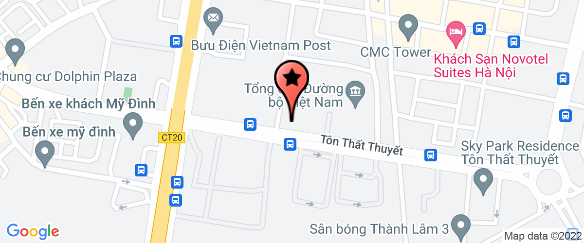 Bản đồ đến Công Ty Cổ Phần Thiết Bị Xây Dựng Việt Đức Thăng Long