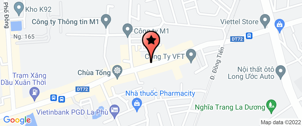 Map go to Thang Loi Investment Services Company Limited