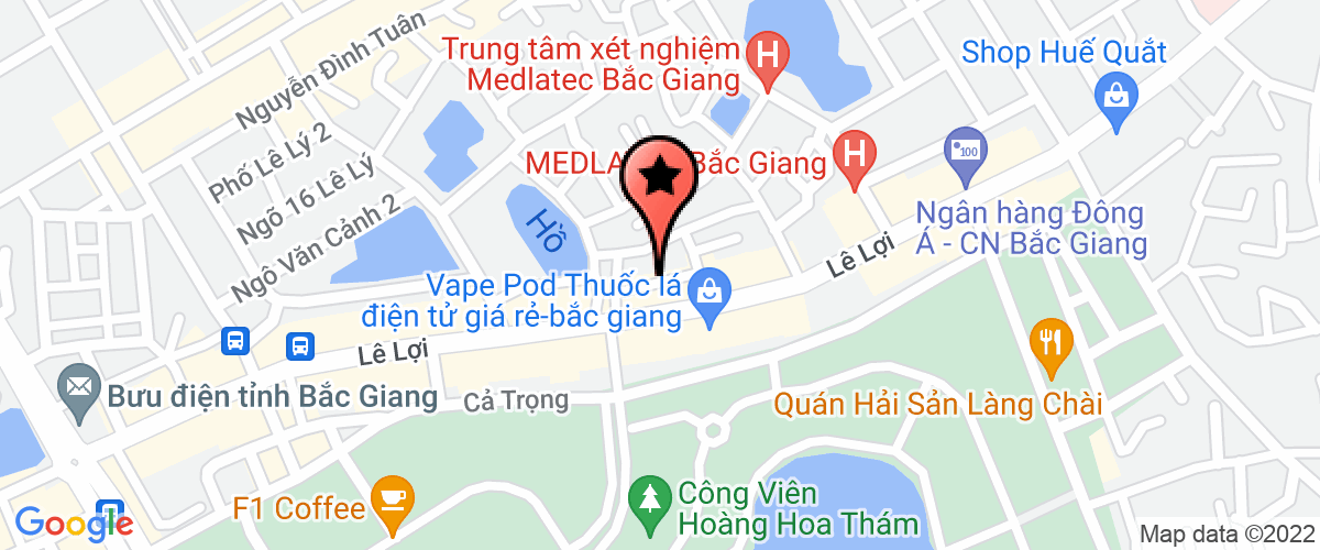 Bản đồ đến Công Ty TNHH Tiến Kiều Bắc Giang