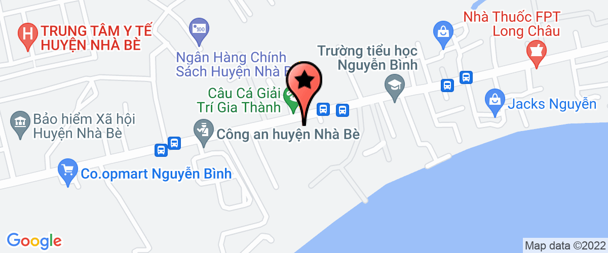 Bản đồ đến Công Ty TNHH Thương Mại Xuất Nhập Khẩu Thực Phẩm Xanh Nguyễn Đan