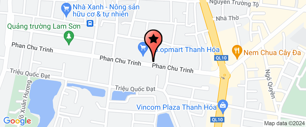 Map go to VietNam - Branch of Thanh Hoa Province Rural Development And Agriculture Bank