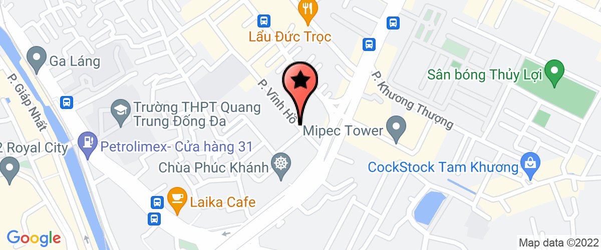 Map go to Dai Phuc Tinh Trading Production Company Limited
