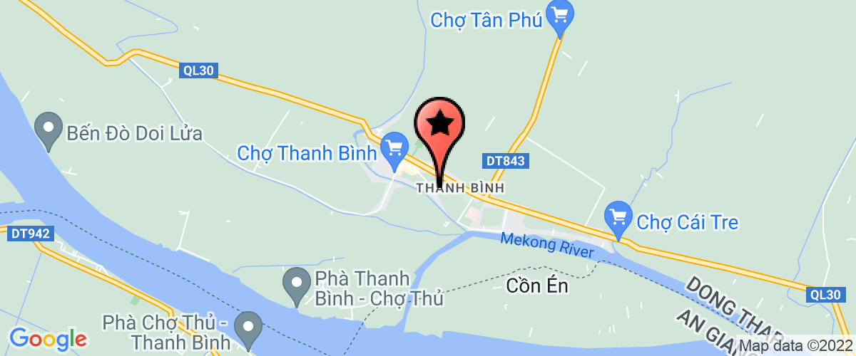 Map go to Hana Mekong Company Limited