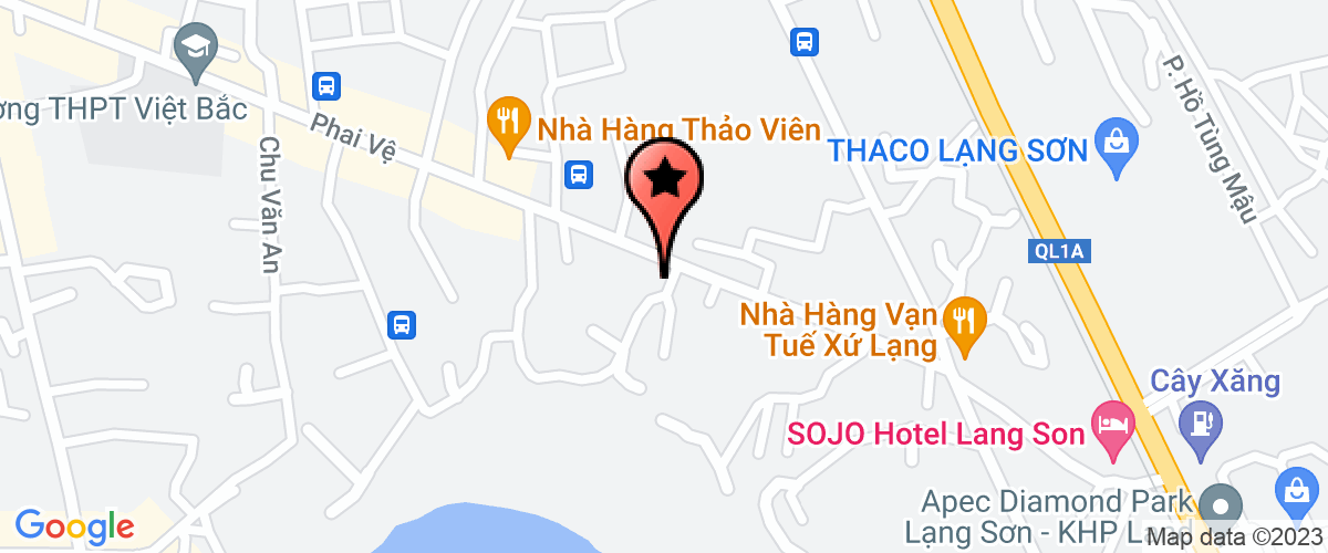 Map go to Branch of Masscom VietNam in Lang Son Joint Stock Company