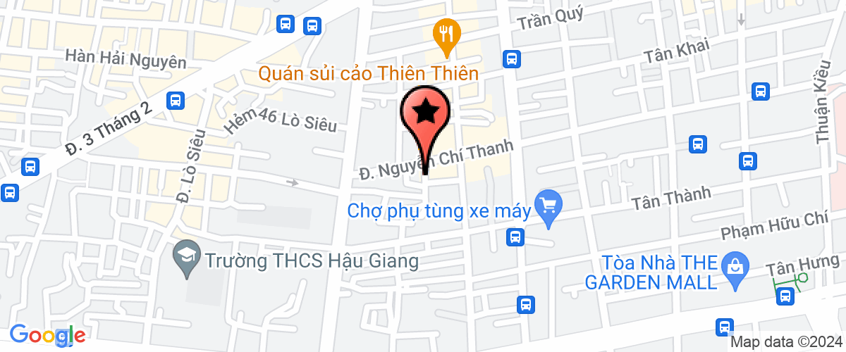 Map go to Nghe Hong An Training Company Limited