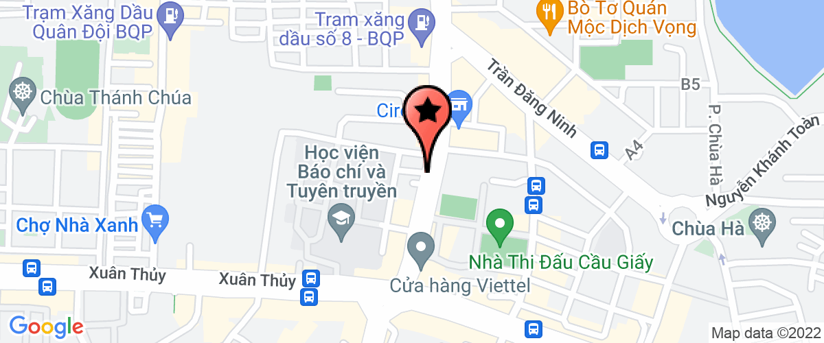 Map go to Le Thien Long Company Limited