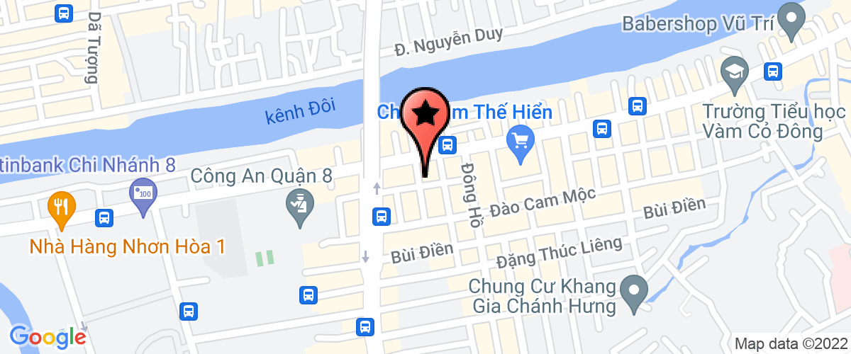 Map go to Hop Nhat Digital Technology Company Limited