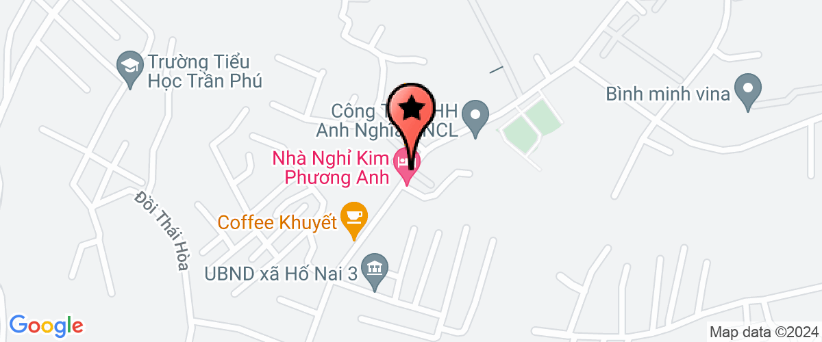 Map go to Dai Anh Quan Trading Company Limited
