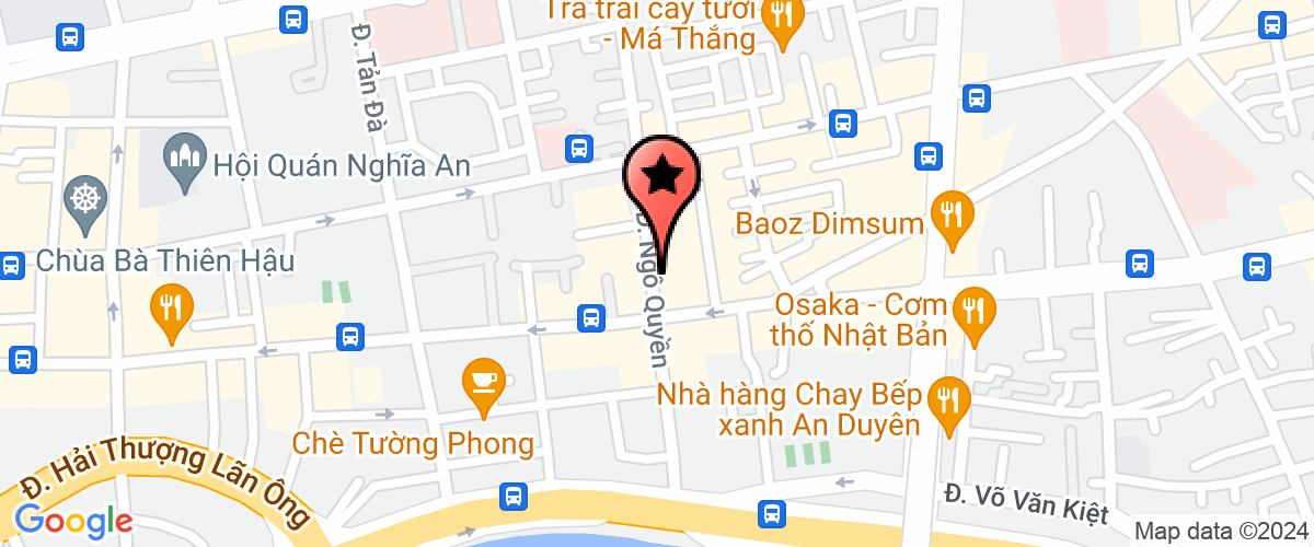 Bản đồ đến Công Ty TNHH In Bao Bì Cảnh Văn