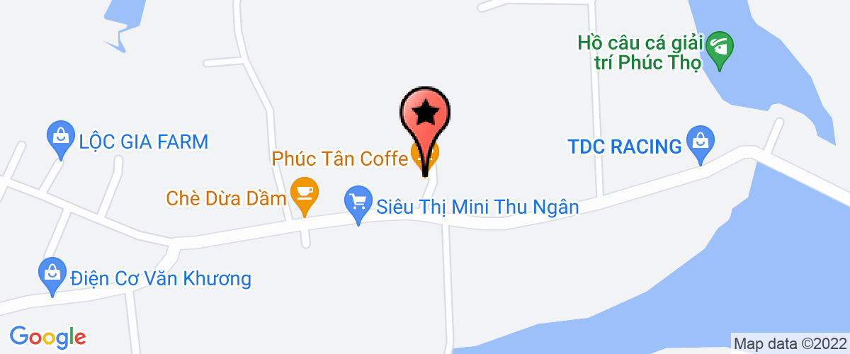 Map go to Hop Dinh Trading Construction Company Limited