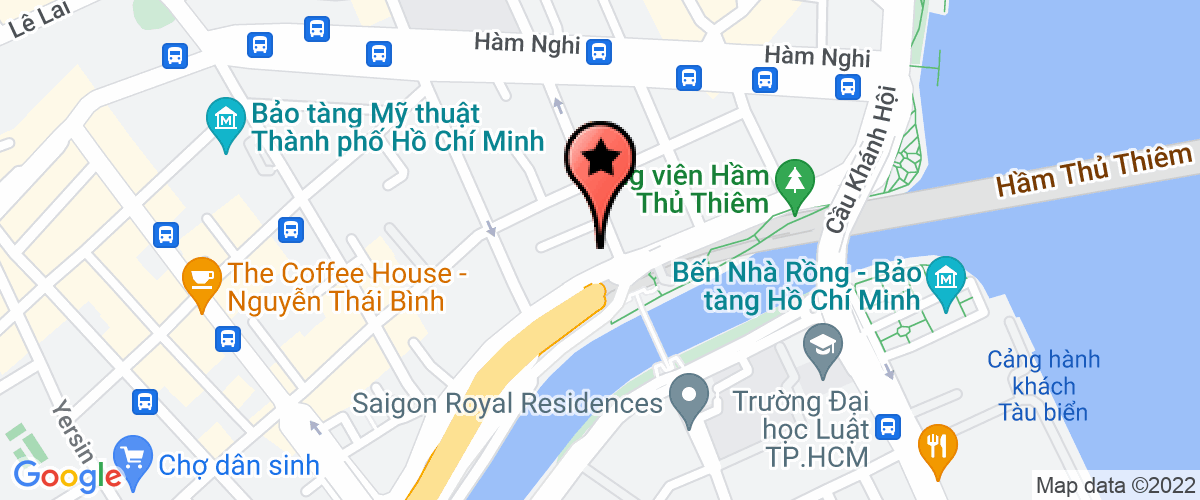 Map go to Ngoai Thuong VietNam-Branch of TP.HCM (NTNN) Commercial Joint Stock Bank