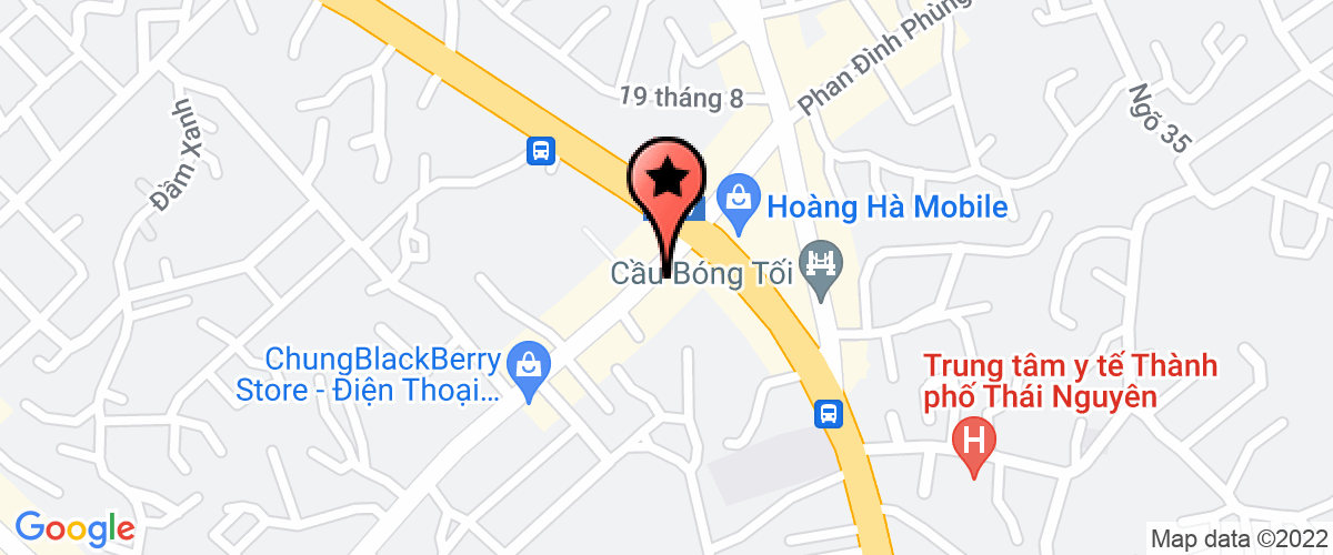 Bản đồ đến Trung tâm Bôì Dưỡng Chính Trị TP Thái Nguyên