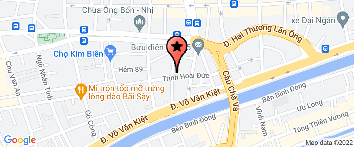 Map go to Kien Hoanh Trading And Production Company Limited