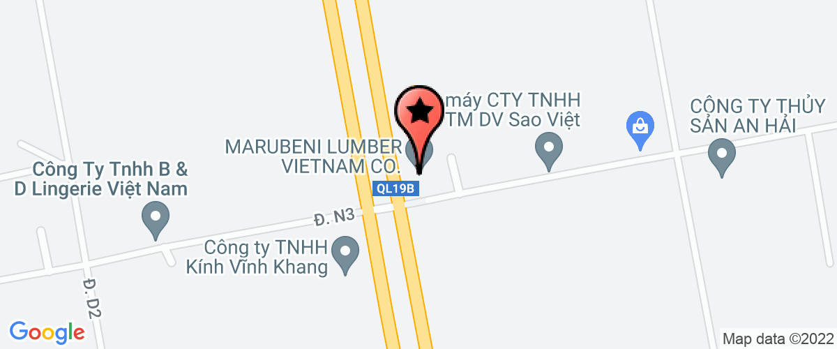 Bản đồ đến Công Ty TNHH Marubeni Lumber Việt Nam