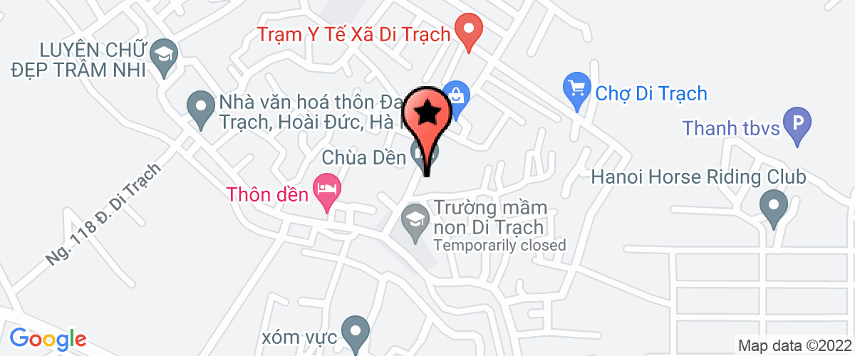 Map go to Nhat Minh Services and Trading Production Joint Stock Company