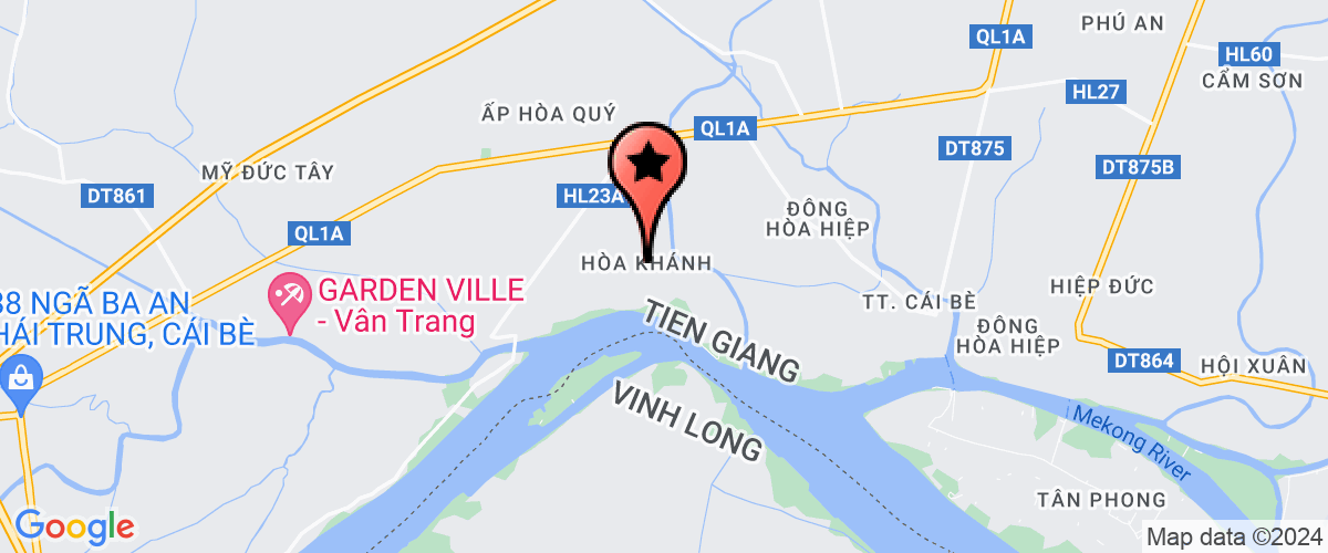 Map go to DNTN Tran Dai Hung