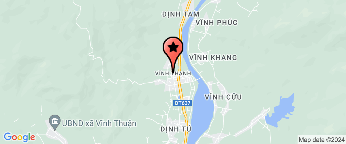 Bản đồ đến Văn phòng HĐND & UBND huyện Vĩnh Thạnh