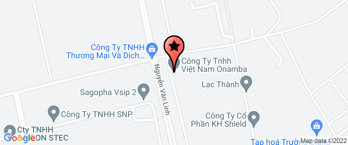 Bản đồ đến Công Ty TNHH Việt Nam ONAMBA