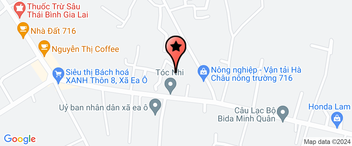 Map go to Viet Phat Ea Kar Trading Company Limited