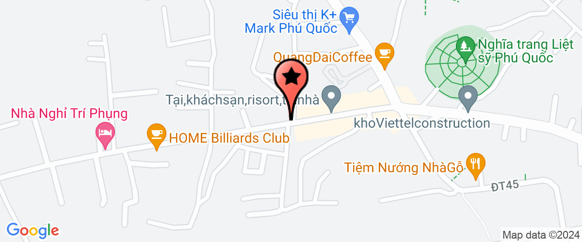 Map go to Kiem Dinh O To Hoang Ninh Company Limited