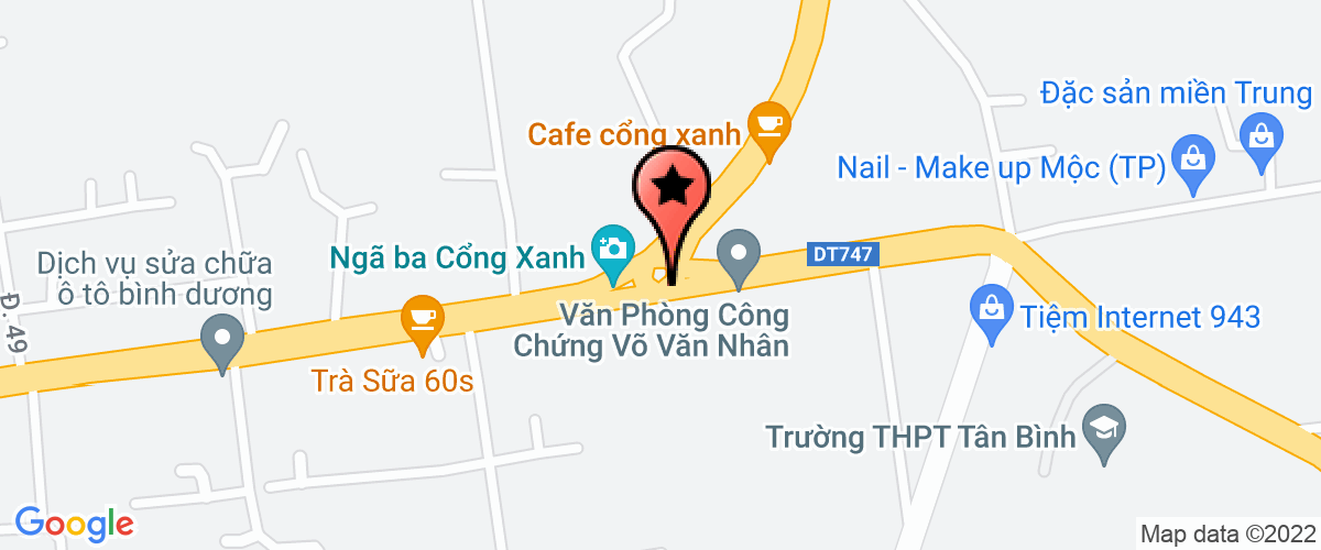 Map go to Phat Giau Services And Trading Company Limited